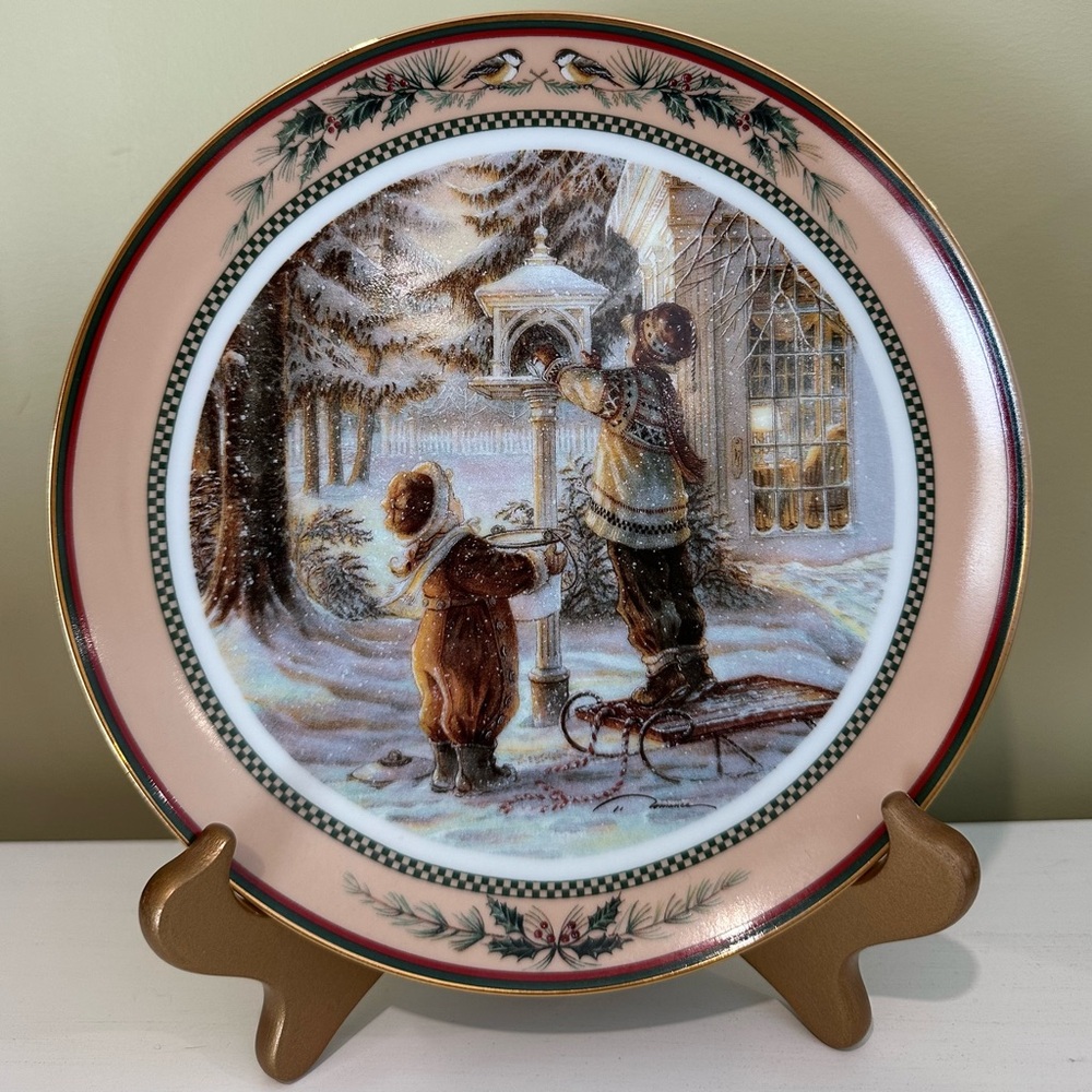 Tricia Romance Limited Edition Plate With Stand